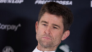 Michael Kohlmann blickt zuversichtlich auf die Begegnung gegen Peru.