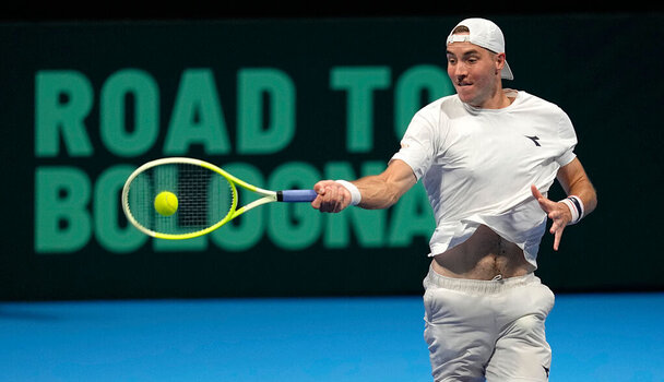 Jan-Lennard Struff freute sich im Vorfeld auf die Unterstützung des Heimpublikums.