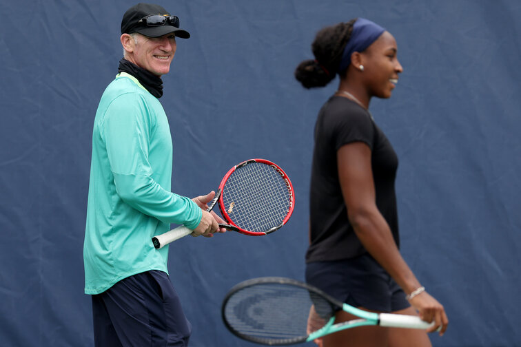 Brad Gilbert, Coco Gauff Brad Gilbert, Coco Gauff