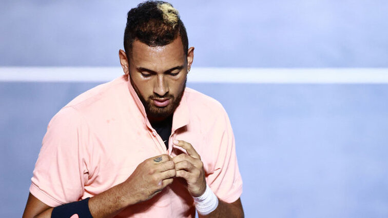 Nick Kyrgios at his last tournament appearance in Acapulco