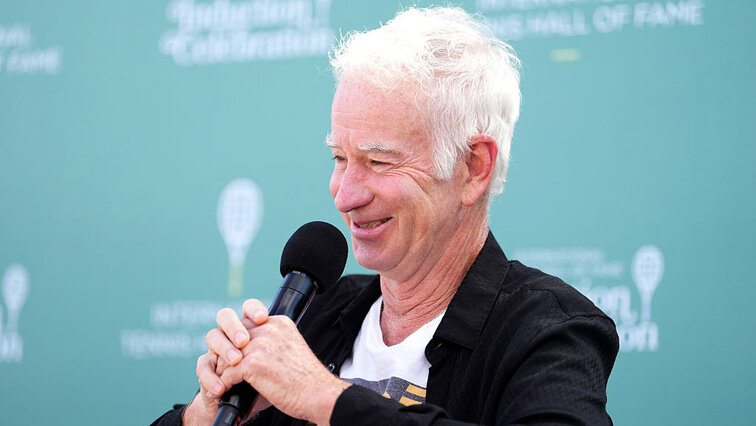 John McEnroe nimmt es mit manchen Namen nicht ganz so genau