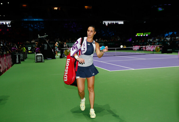 Flavia Pennetta zeigte sich von Emma Raducanus US-Open-Coup wenig erfreut Flavia Pennetta zeigte sich von Emma Raducanus US-Open-Coup wenig erfreut