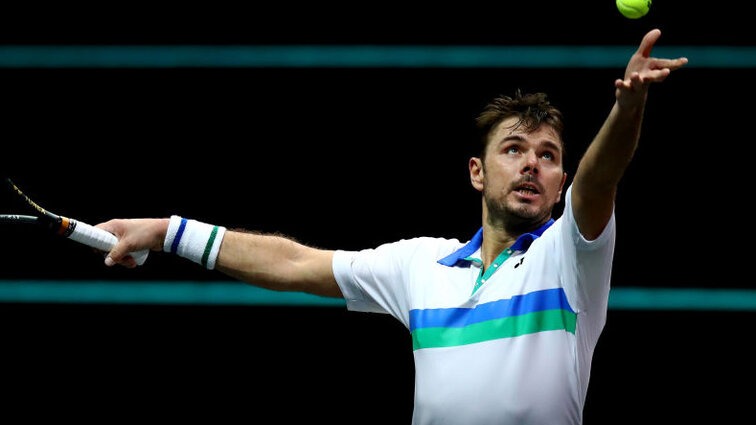 Again just a brief appearance by Stan Wawrinka