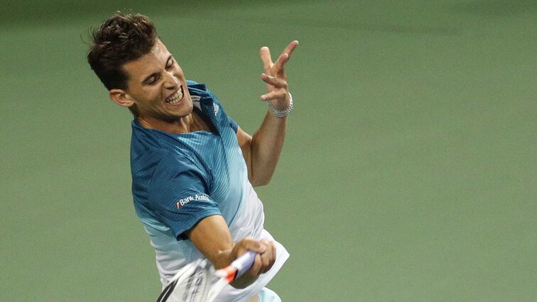 Dominic Thiem was very concentrated in Indian Wells