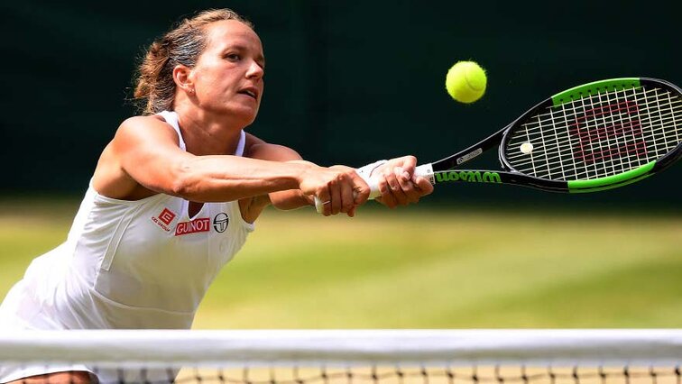 Ein guter Volley kann bis ins Halbfinale führen - Barbora Strycova Ein guter Volley kann bis ins Halbfinale führen - Barbora Strycova