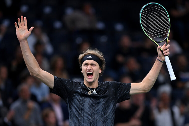 Alexander Zverev steht in Paris im Semifinale