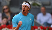 Alexander Zverev hat nun bereits 179 ATP-Matches auf Sand gewonnen