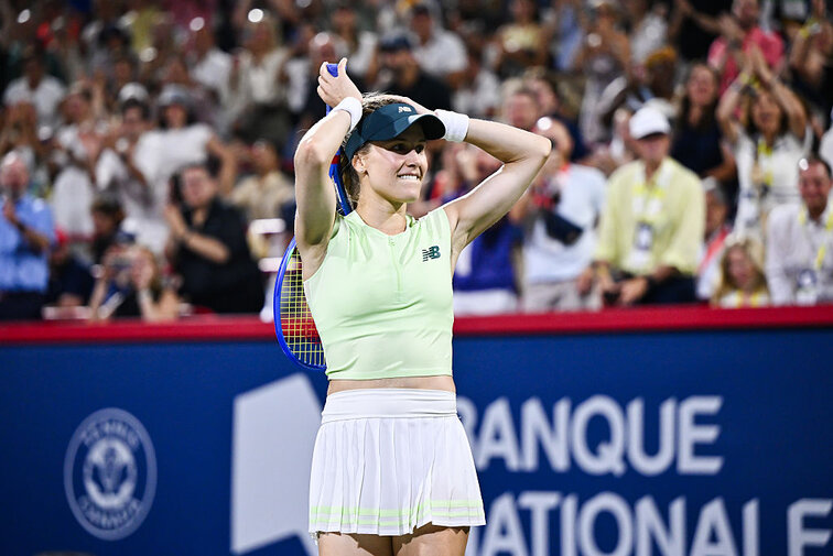 Eugenie Bouchard gewinnt bei ihrem letzten Turnier ihrer Karriere die Auftaktpartie
