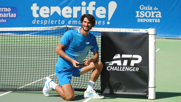 Lloyd Harris triumphierte an diesem Sonntag beim Challenger auf Teneriffa.