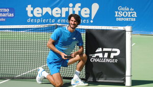 Lloyd Harris triumphierte an diesem Sonntag beim Challenger auf Teneriffa.