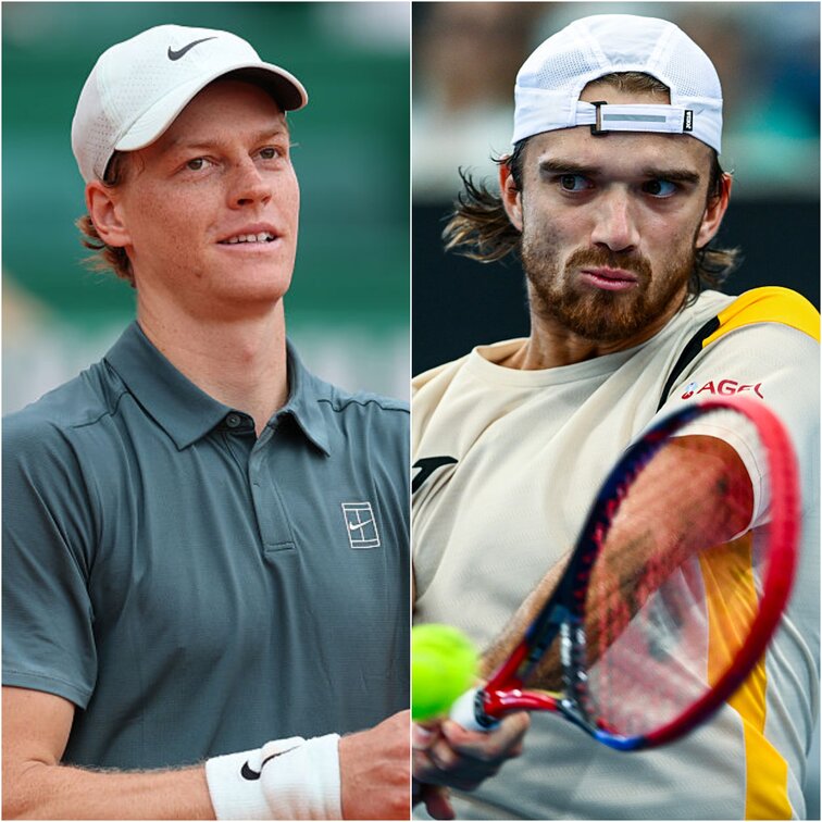 Jannik Sinner trifft auf Tomas Machac Jannik Sinner trifft auf Tomas Machac