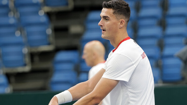 Alexander Erler steht mit Partner Galloway im Finale von Stockholm.