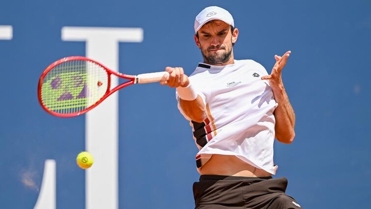 Valentin Vacherot musste sich in Kitzbühel im Achtelfinale geschlagen geben
