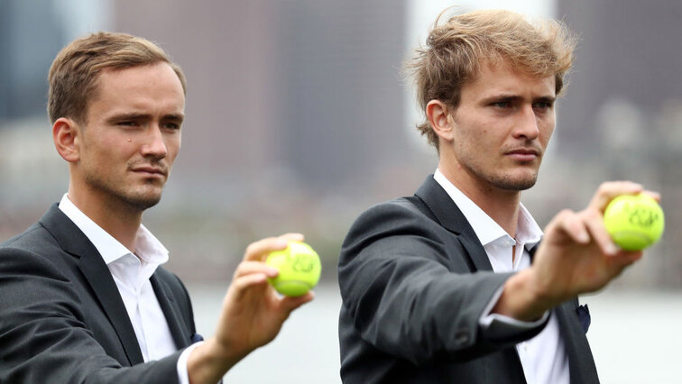 Daniil Medvedev und Alexander Zverev - Punktegaranten für Team Europa? Daniil Medvedev und Alexander Zverev - Punktegaranten für Team Europa?