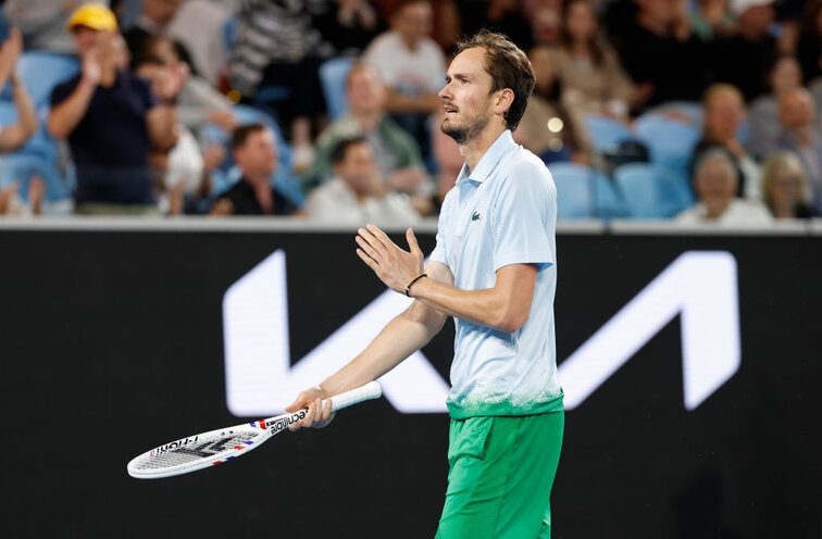 Daniil Medvedev kritisierte den Schiedsrichter vehement