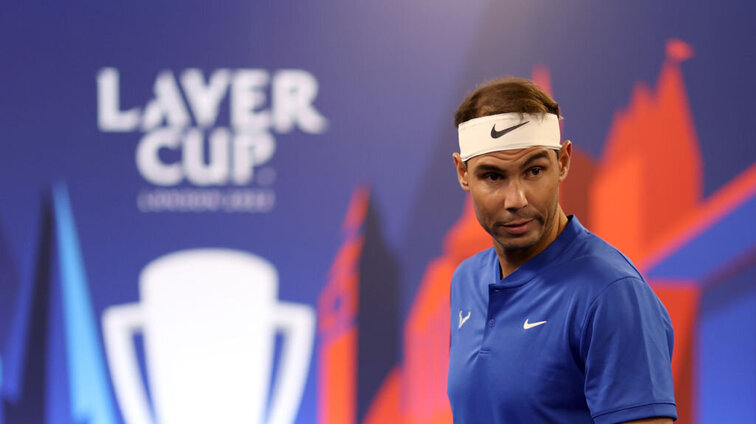 Rafael Nadal wird beim Laver Cup in Berlin aufschlagen.