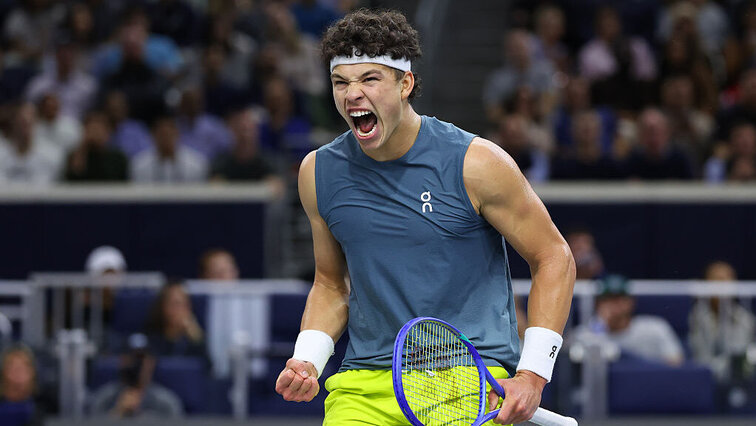 Ben Shelton ließ sich in Dallas feiern Ben Shelton ließ sich in Dallas feiern