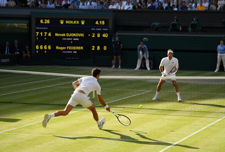 Novak Djokovic, Roger Federer