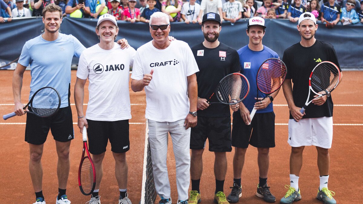 Generali Open 2023 Ski trifft Tennis und Toni Polster! ·