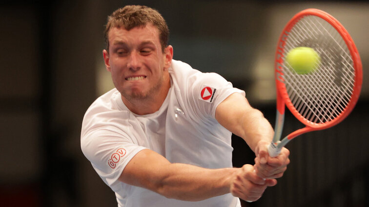 Filip Misolic got off to a good start in Indian Wells