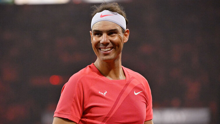 Rafael Nadal hat den Sonntagabend in Las Vegas genossen