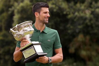 Novak Djokovic wurde in seiner Heimatstadt Belgrad für seine Erfolge ganz besonders geehrt