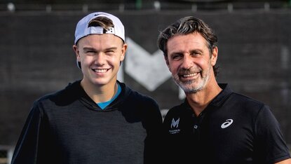 Holger Rune wird sich noch mehr Rat von Patrick Mouratoglou holen