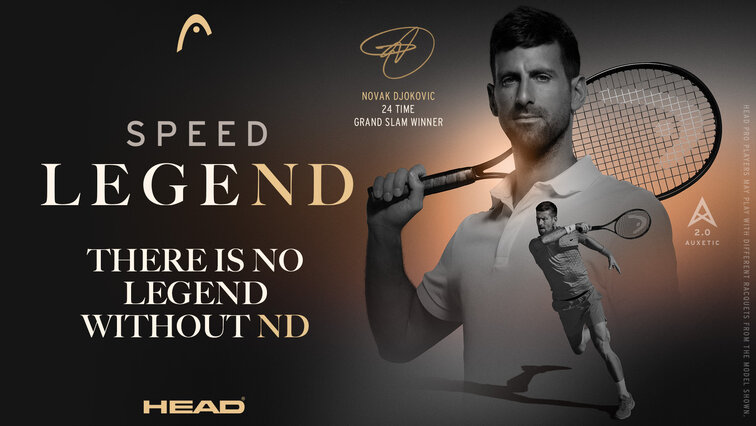 Wenn Novak Djokovic den HEAD SPEED PRO LEGEND empfiehlt, dann sollte man dringend zugreifen Wenn Novak Djokovic den HEAD SPEED PRO LEGEND empfiehlt, dann sollte man dringend zugreifen