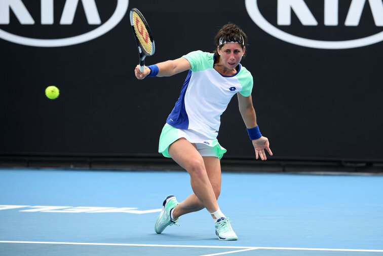 Carla Suarez Navarro will noch einmal auf den Tennisplatz zurückkehren Carla Suarez Navarro bei den Australian Open