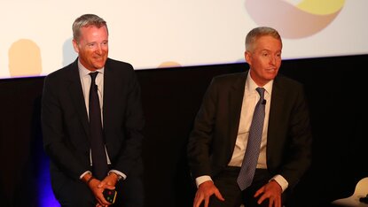 Chris Kermode und Craig Tiley Ende 2018 in London Chris Kermode und Craig Tiley Ende 2018 in London