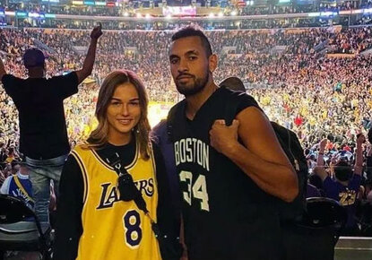 Anna Kalinskaya, Nick Kyrgios Anna Kalinskaya, Nick Kyrgios