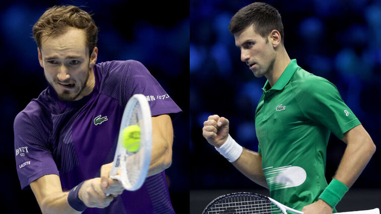 Daniil Medvedev ist schon vor dem letzten Gruppenspiel gegen Novak Djokovic chancenlos auf einen Aufstieg ins Semifinale der ATP Finals 2022