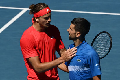Alexander Zverev steht im Melbourne-Finale Alexander Zverev steht im Melbourne-Finale