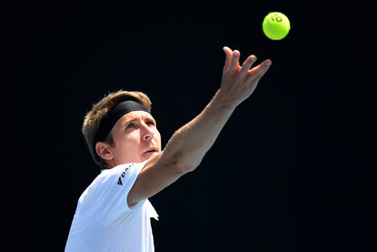Cedrik-Marcel Stebe ist in der dritten Qualifikationsrunde für die French Open gescheitert Cedrik-Marcel Stebe ist in der dritten Qualifikationsrunde für die French Open gescheitert