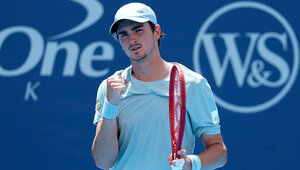 Joao Fonseca bei seinem bislang letzten Start bei einem ATP-Turnier in Cincinnati 