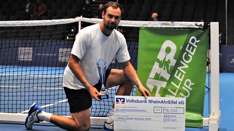 Roman Safiullin won the title in Koblenz