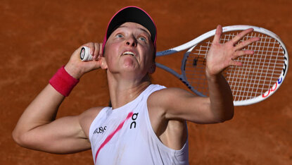 Iga Świątek steht in Rom im Viertelfinale