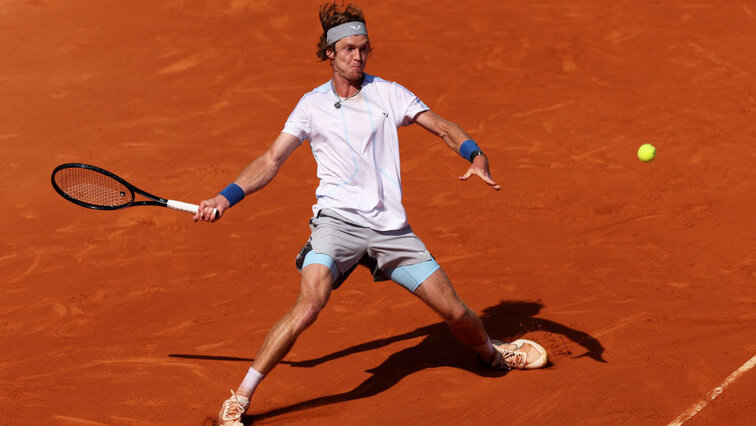 Andrey Rublev steht in Monte-Carlo im Halbfinale