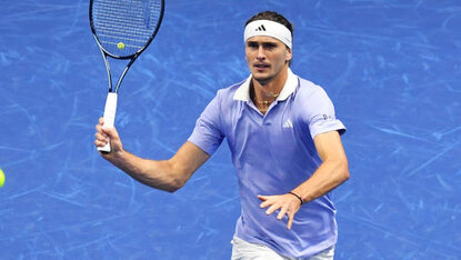 Alexander Zverev hat sich gegen Casper Ruud sehr offensiv gezeigt Alexander Zverev hat sich gegen Casper Ruud sehr offensiv gezeigt