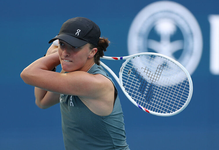 Iga Swiatek verlor in Miami schon in Runde zwei Iga Swiatek verlor in Miami schon in Runde zwei