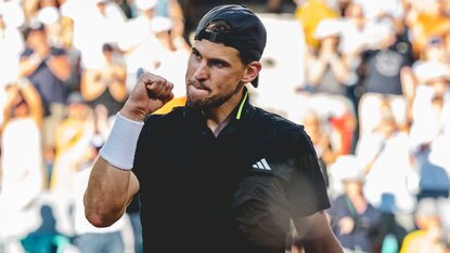 Dominic Thiem trifft heute auf Arthur Rinderknech Dominic Thiem trifft heute auf Arthur Rinderknech
