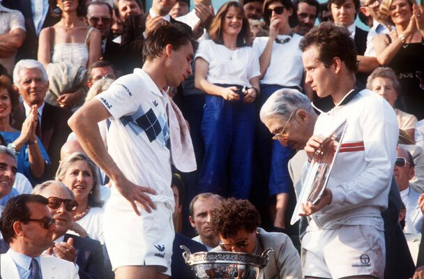 Dieser Stachel sitzt immer noch tief: Final-Niederlage gegen Ivan Lendl 1984 in Paris
