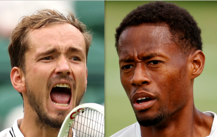 Daniil Medvedev, Christopher Eubanks Daniil Medvedev, Christopher Eubanks
