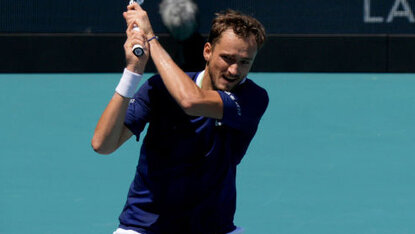 Daniil Medvedev in Miami