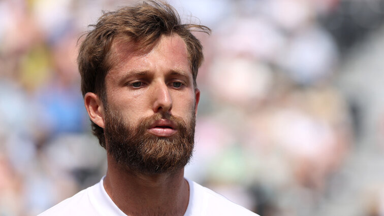 Corentin Moutet wurde von der ATP mit einer saftigen Geldstrafe bedacht.