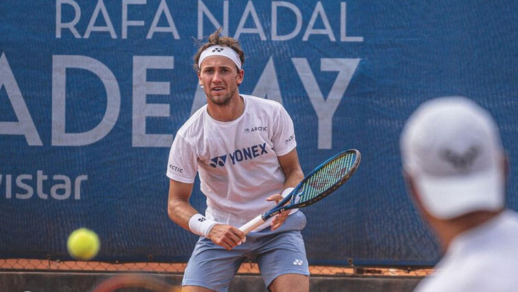 Casper Ruud bereitet sich beim großen Meister höchstelbst auf die French Open vor
