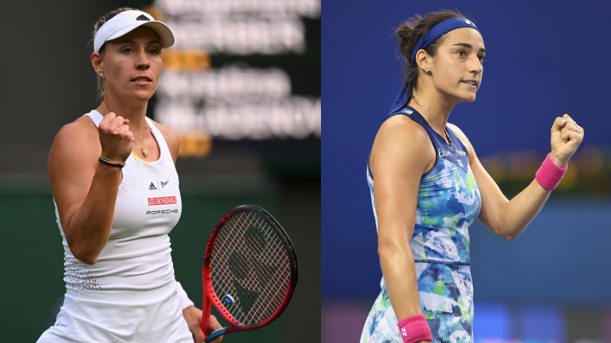 In ihrem zweiten Einzel seit ihrem Comeback trifft Angelique Kerber auf Carolina Garcia. In ihrem zweiten Einzel seit ihrem Comeback trifft Angelique Kerber auf Carolina Garcia.