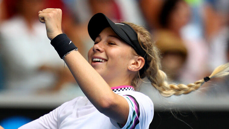 Amanda Anisimova Amanda Anisimova ist die jüngste Spielerin im Damen-Tableau