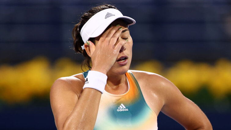 Garbine Muguruza ist in Dubai ausgeschieden Garbine Muguruza ist in Dubai ausgeschieden