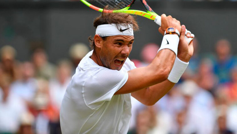 Rafael Nadal didn't let anything go against Jo-Wilfried Tsonga